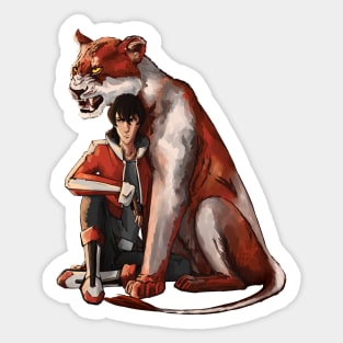 The Red Lion Sticker